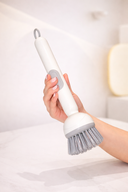 🔥 CEPILLO 360° CON DISPENSADOR DE JABÓN